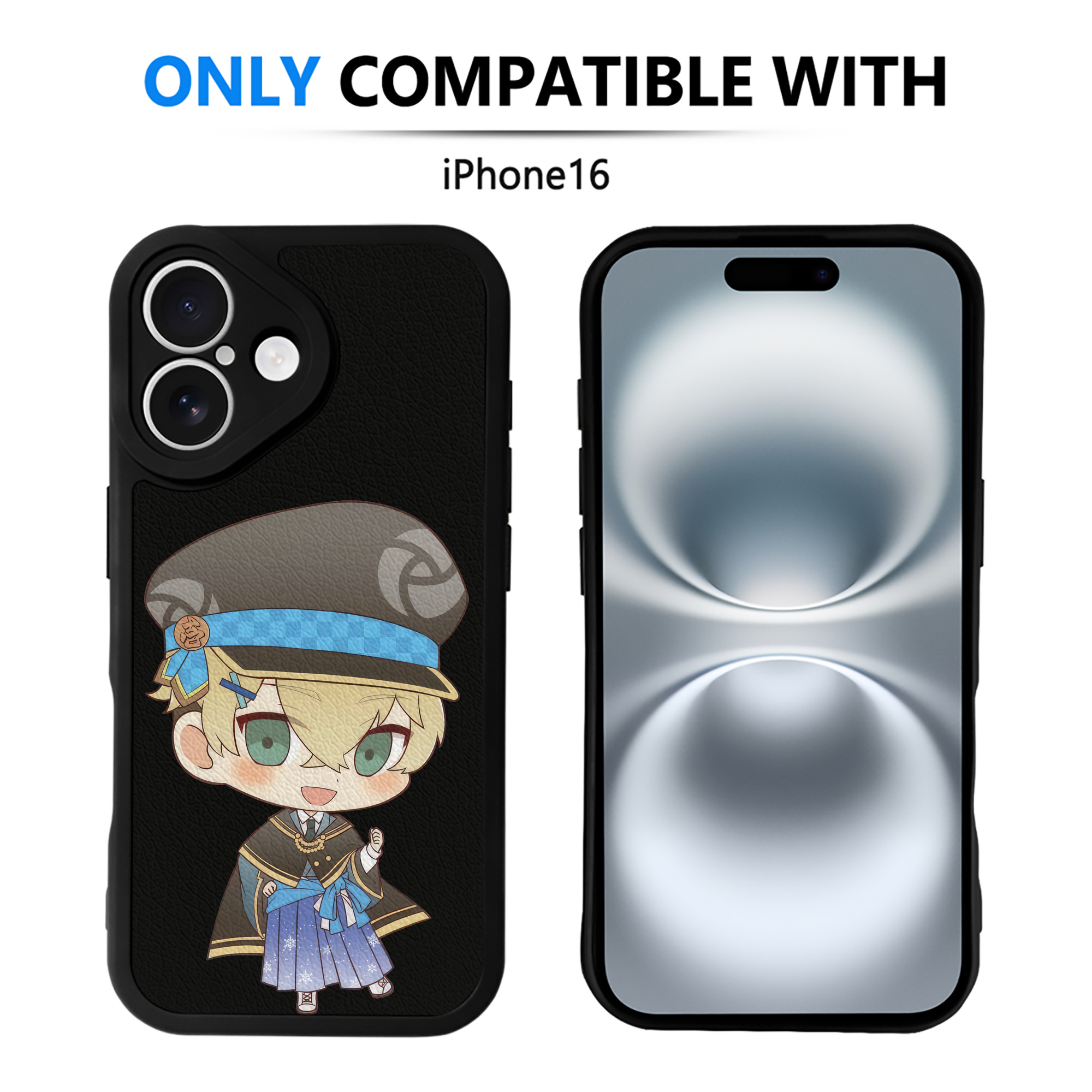 （画像用） 東京リベンジャーズ Tokyo Revengers 【iPhone 16シリーズ対応】シリコンスマホケース（レザー調） 材質：シリコン
